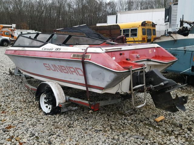 SB2R0186J990 - 1991 SUNB BOAT RED photo 3