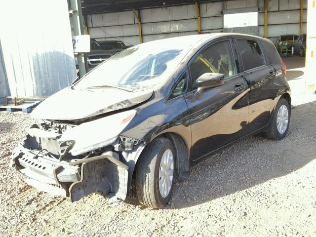 3N1CE2CP0FL373363 - 2015 NISSAN VERSA NOTE BLACK photo 2