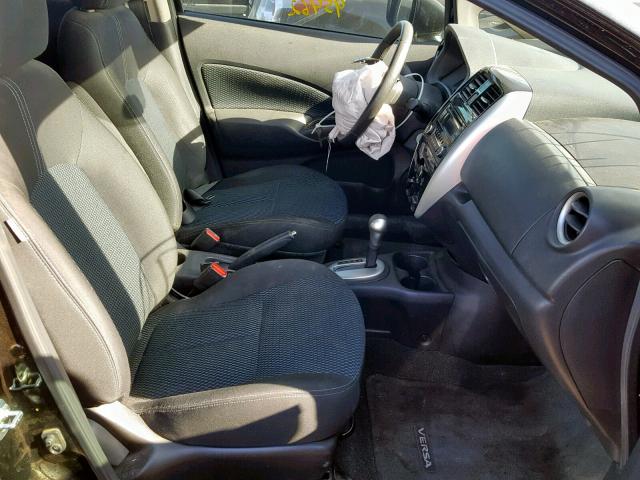 3N1CE2CP0FL373363 - 2015 NISSAN VERSA NOTE BLACK photo 5