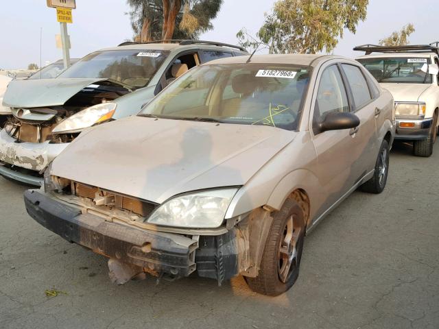 1FAHP34N07W145283 - 2007 FORD FOCUS ZX4 BROWN photo 2