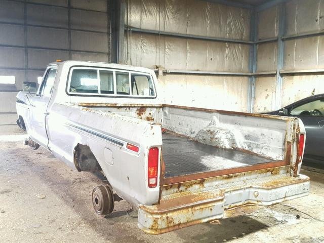 F14HLDC6104 - 1979 FORD F-150 GRAY photo 3