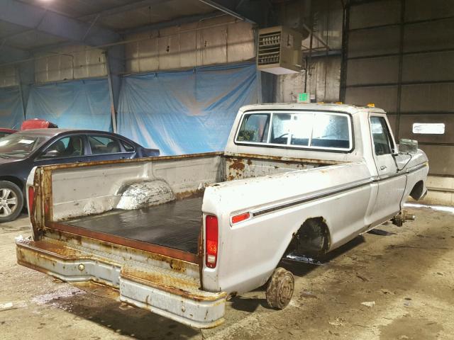 F14HLDC6104 - 1979 FORD F-150 GRAY photo 4