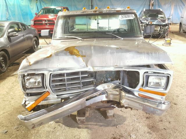 F14HLDC6104 - 1979 FORD F-150 GRAY photo 7