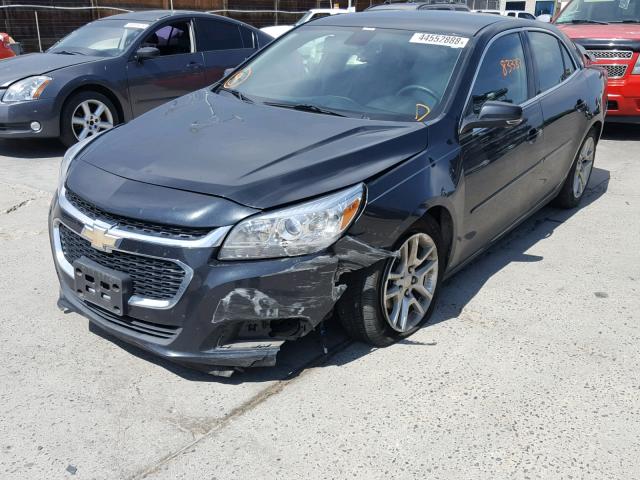 1G11C5SL6EF104540 - 2014 CHEVROLET MALIBU 1LT BLACK photo 2