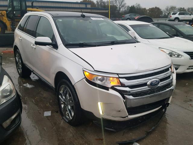 2FMDK4KC0BBB14040 - 2011 FORD EDGE LIMIT WHITE photo 1