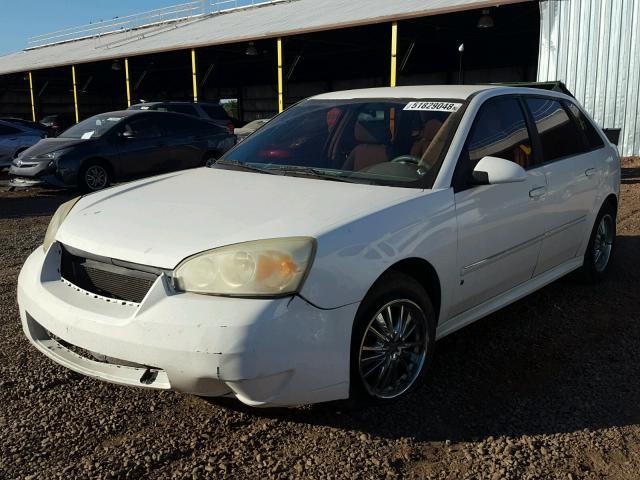 1G1ZT61886F222516 - 2006 CHEVROLET MALIBU MAX თეთრი ფოტო 2
