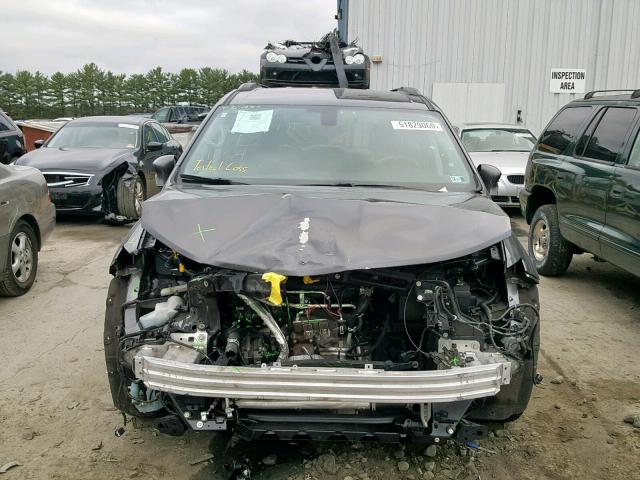 2C4RC1BG9HR527230 - 2017 CHRYSLER PACIFICA T GRAY photo 9