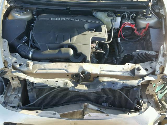 1G1ZG57B48F166367 - 2008 CHEVROLET MALIBU LS GOLD photo 7