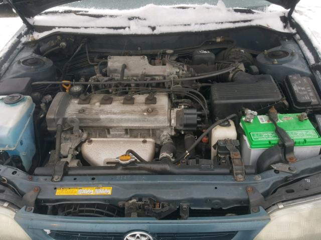 2T1BB02E7TC147728 - 1996 TOYOTA COROLLA DX GREEN photo 7