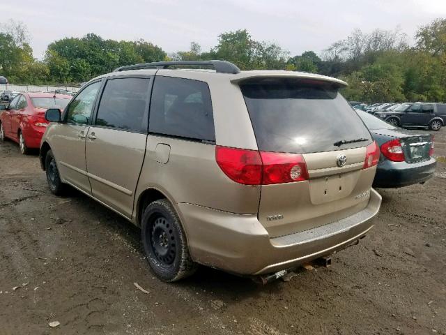 5TDBA23C26S064490 - 2006 TOYOTA SIENNA LE TAN photo 3