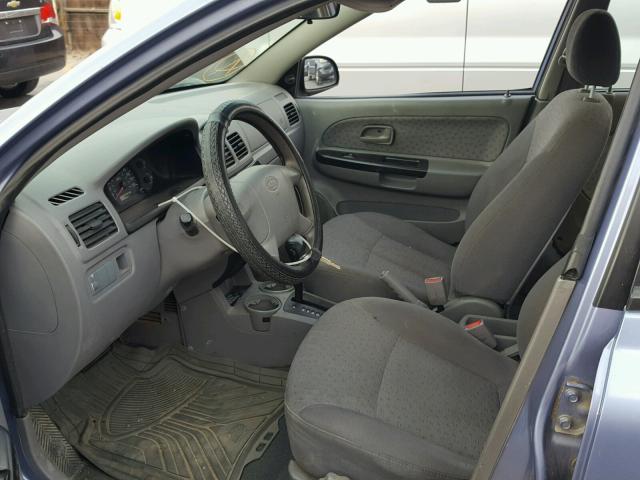 KNADC125336266117 - 2003 KIA RIO SILVER photo 5