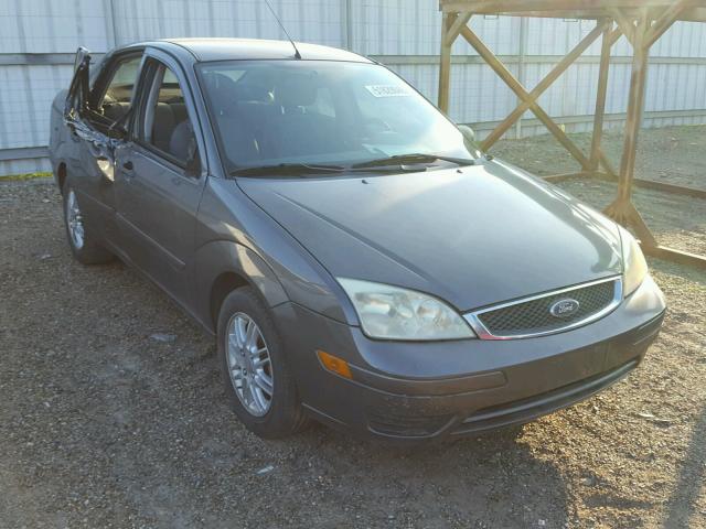 1FAFP34N07W342140 - 2007 FORD FOCUS ZX4 CHARCOAL photo 1