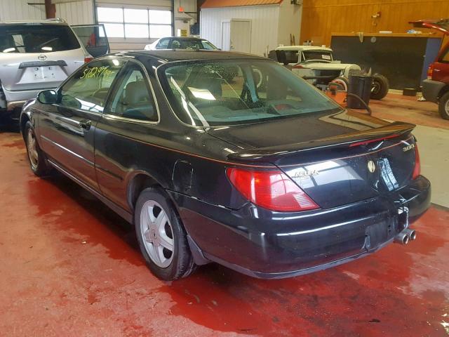 19UYA2259VL012174 - 1997 ACURA 3.0CL BLACK photo 3