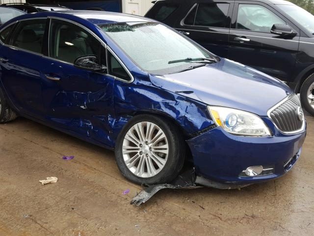 1G4PP5SK0D4185439 - 2013 BUICK VERANO BLUE photo 9