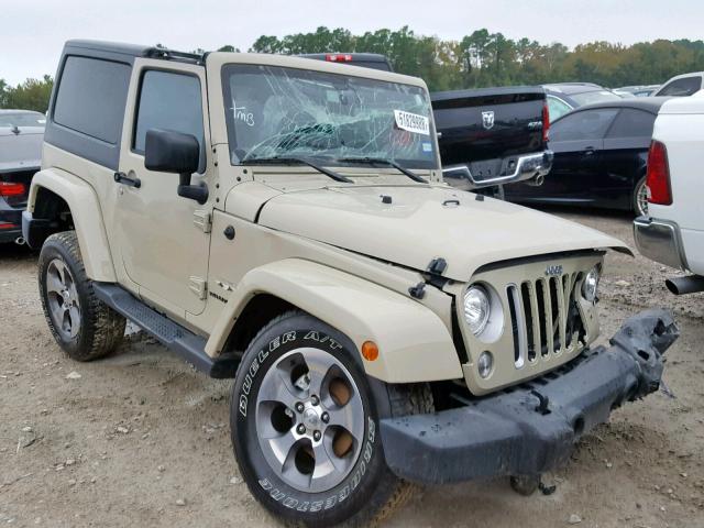 1C4AJWBGXHL726229 - 2017 JEEP WRANGLER S 棕色 照片 1