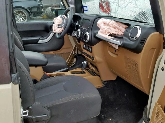 1C4AJWBGXHL726229 - 2017 JEEP WRANGLER S 棕色 照片 5