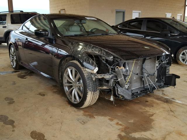 JNKCV64E68M115115 - 2008 INFINITI G37 BASE BLACK photo 1