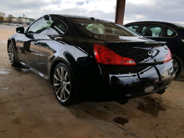 JNKCV64E68M115115 - 2008 INFINITI G37 BASE BLACK photo 3