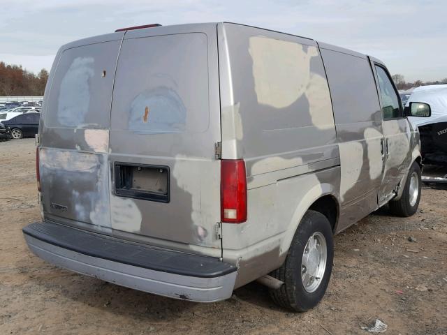 1GCDM19W91B140721 - 2001 CHEVROLET ASTRO GRAY photo 4