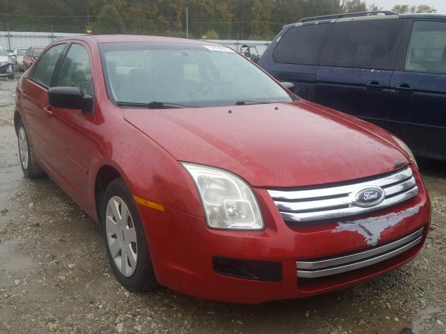 3FAHP06Z47R138712 - 2007 FORD FUSION S RED photo 1