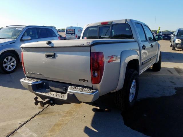 1GCDS43E288227584 - 2008 CHEVROLET COLORADO L SILVER photo 4