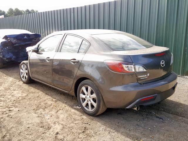 JM1BL1SG8A1347667 - 2010 MAZDA 3 I GRAY photo 3