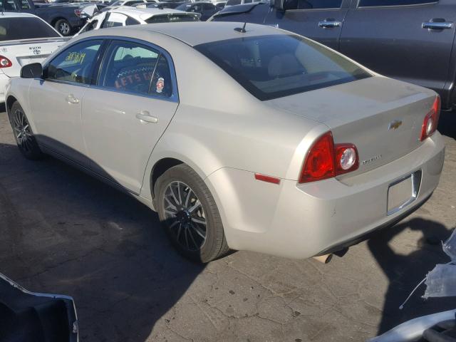 1G1ZC5EB5AF129672 - 2010 CHEVROLET MALIBU 1LT 棕色 照片 3