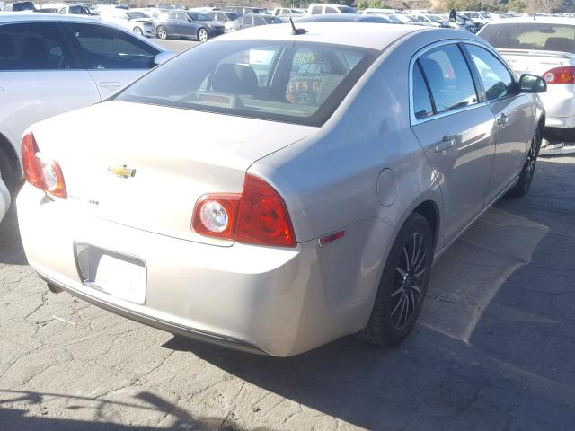 1G1ZC5EB5AF129672 - 2010 CHEVROLET MALIBU 1LT 棕色 照片 4