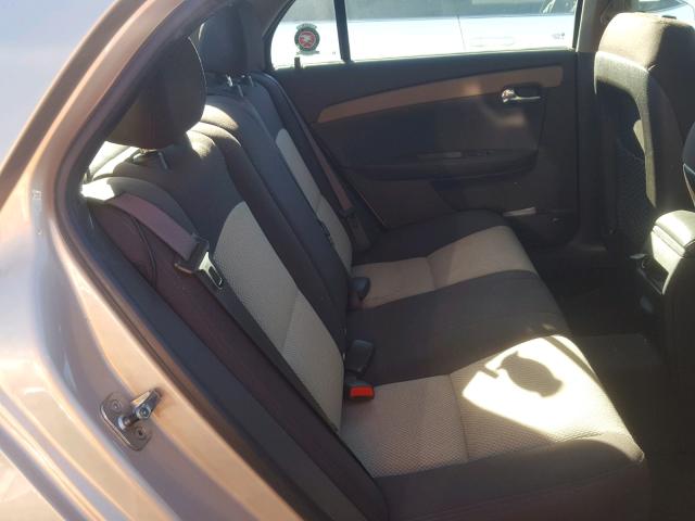 1G1ZC5EB5AF129672 - 2010 CHEVROLET MALIBU 1LT 棕色 照片 6