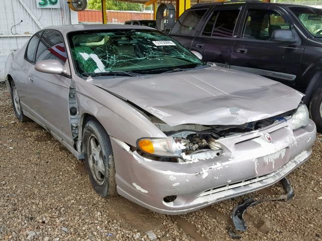 2G1WW12E649185876 - 2004 CHEVROLET MONTE CARL ვერცხლისფერი ფოტო 1