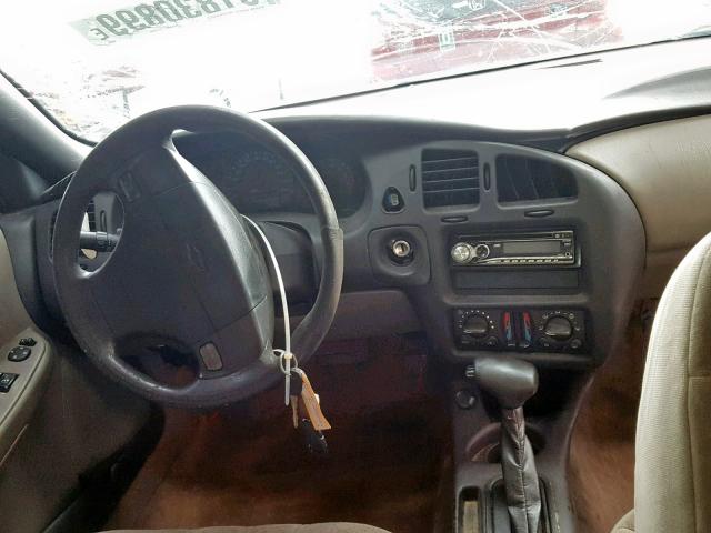 2G1WW12E649185876 - 2004 CHEVROLET MONTE CARL ვერცხლისფერი ფოტო 9