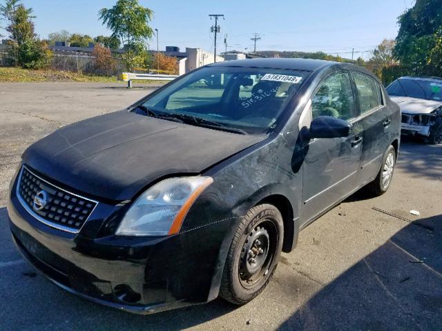 3N1AB61E98L700015 - 2008 NISSAN SENTRA 2.0 BLACK photo 2