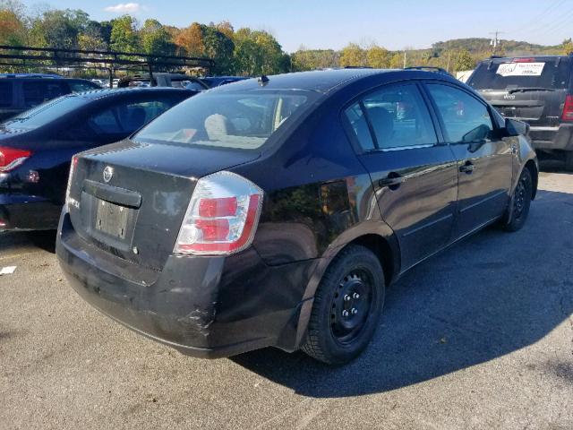 3N1AB61E98L700015 - 2008 NISSAN SENTRA 2.0 BLACK photo 4