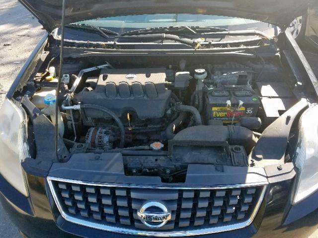 3N1AB61E98L700015 - 2008 NISSAN SENTRA 2.0 BLACK photo 7