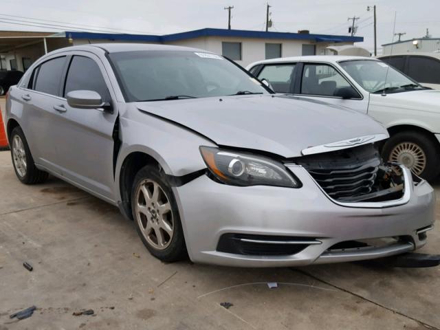 1C3CCBBBXDN702046 - 2013 CHRYSLER 200 TOURIN GRAY photo 1