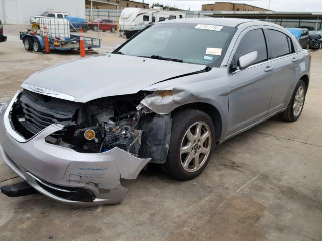 1C3CCBBBXDN702046 - 2013 CHRYSLER 200 TOURIN GRAY photo 2