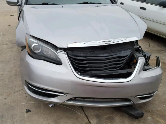 1C3CCBBBXDN702046 - 2013 CHRYSLER 200 TOURIN GRAY photo 9