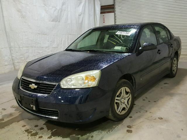 1G1ZS58F97F161096 - 2007 CHEVROLET MALIBU LS 蓝色 照片 2