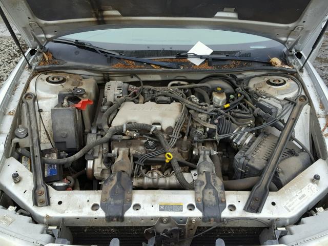 2G4WS52J321296643 - 2002 BUICK CENTURY CU SILVER photo 7