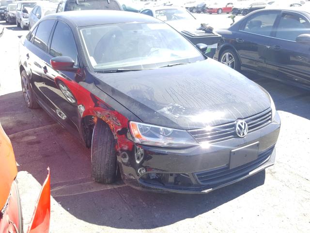 3VW2K7AJ0DM382114 - 2013 VOLKSWAGEN JETTA BASE Սև լուսանկար 1