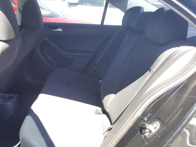 3VW2K7AJ0DM382114 - 2013 VOLKSWAGEN JETTA BASE Սև լուսանկար 6