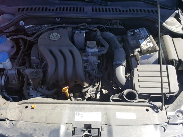 3VW2K7AJ0DM382114 - 2013 VOLKSWAGEN JETTA BASE Սև լուսանկար 7