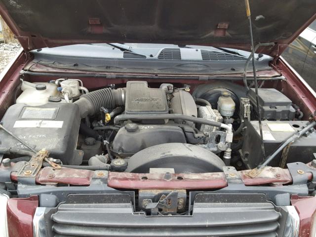 1GKET16S636113355 - 2003 GMC ENVOY XL MAROON photo 7