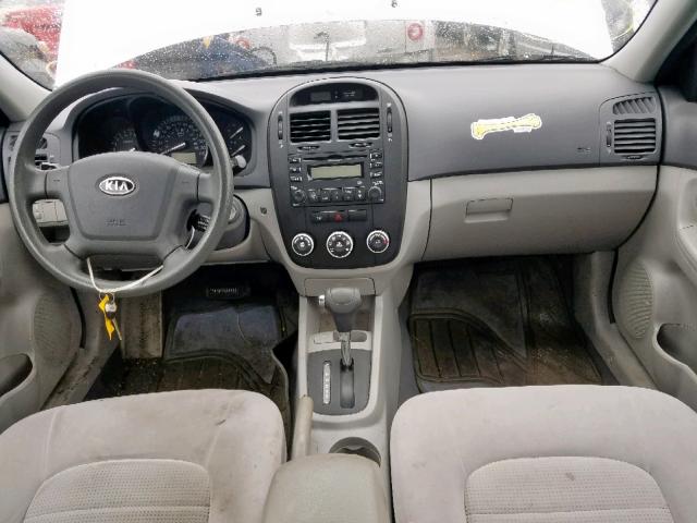 KNAFE121185527774 - 2008 KIA SPECTRA EX BLUE photo 9