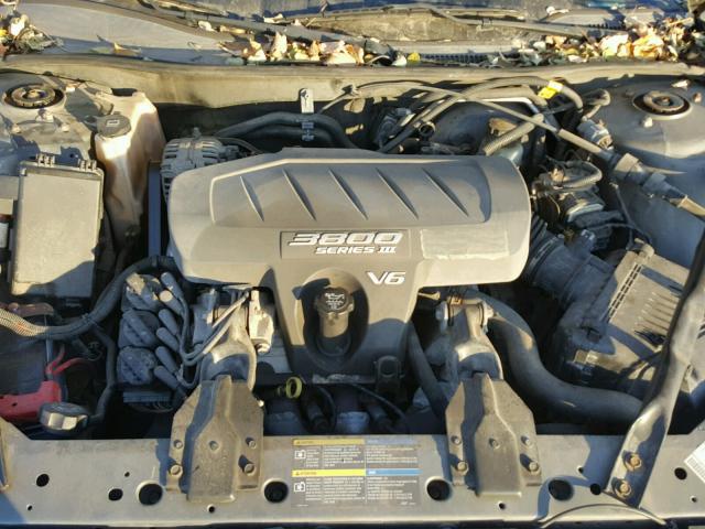 2G2WP522851295138 - 2005 PONTIAC GRAND PRIX ნაცრისფერი ფოტო 7