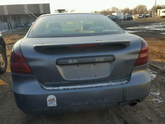 2G2WP522851295138 - 2005 PONTIAC GRAND PRIX ნაცრისფერი ფოტო 9