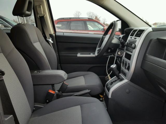 1J8FT47W48D767026 - 2008 JEEP COMPASS SP ბურგუნდია ფოტო 5