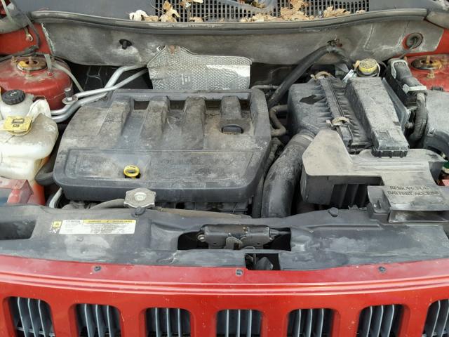 1J8FT47W48D767026 - 2008 JEEP COMPASS SP ბურგუნდია ფოტო 7