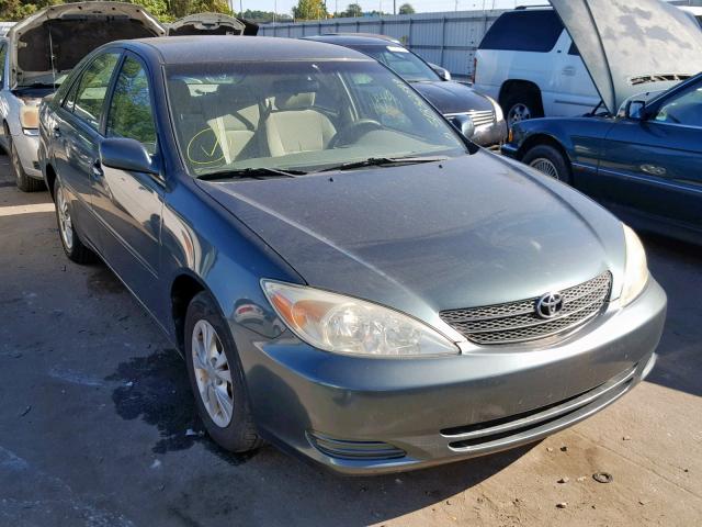 4T1BF32K84U070119 - 2004 TOYOTA CAMRY LE GREEN photo 1