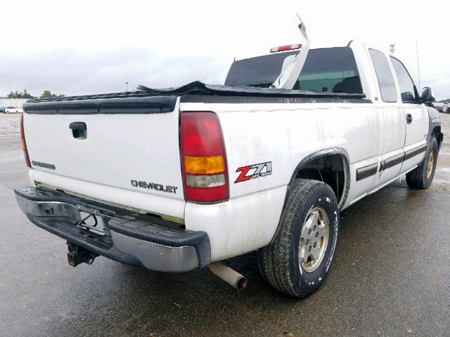 2GCEK19TX21217386 - 2002 CHEVROLET SILVERADO WHITE photo 4